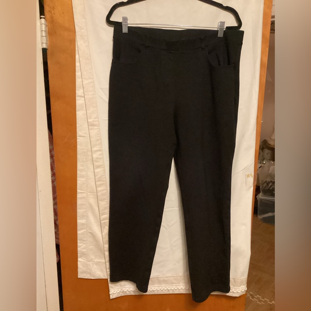 Quince Pull on pants for easy wear casual work wear SZ XL Petite pants